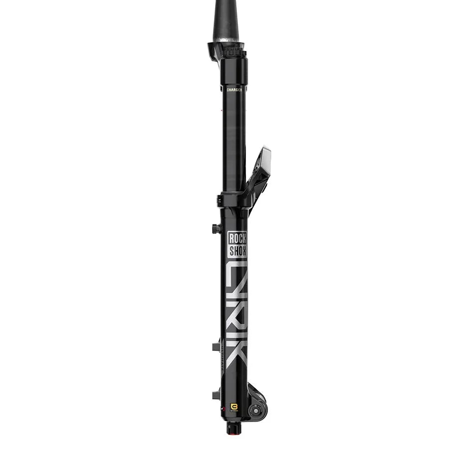 Lyrik Ultimate Charger 3.1 RC2 Suspension Fork - 27.5" 150 mm 15 x 110 mm 37 mm Offset Gloss BLK D2 - Bicycle Warehouse