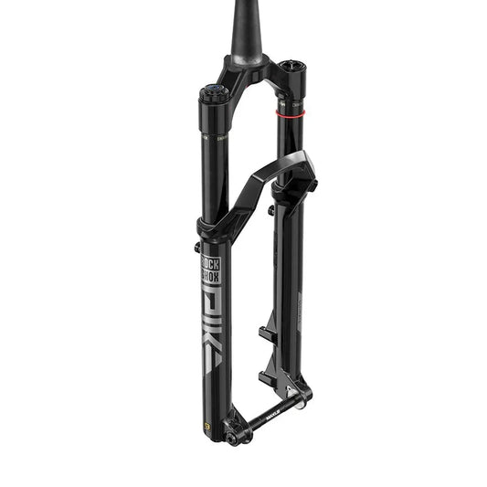 Pike Ultimate Charger 3.1 RC2 Suspension Fork - 27.5" 130 mm 15 x 110 mm 44 mm Offset Gloss BLK C2 - Bicycle Warehouse