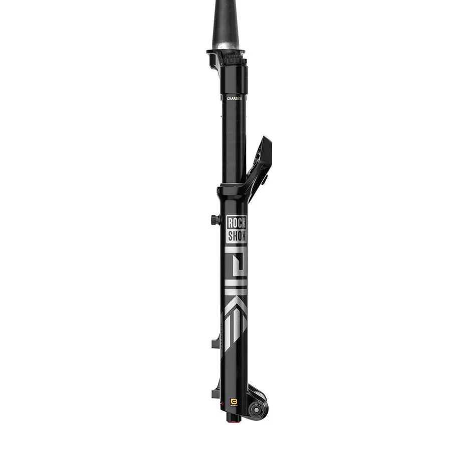 Pike Ultimate Charger 3.1 RC2 Suspension Fork - 29" 130 mm 15 x 110 mm 44 mm Offset Gloss BLK C2 - Bicycle Warehouse