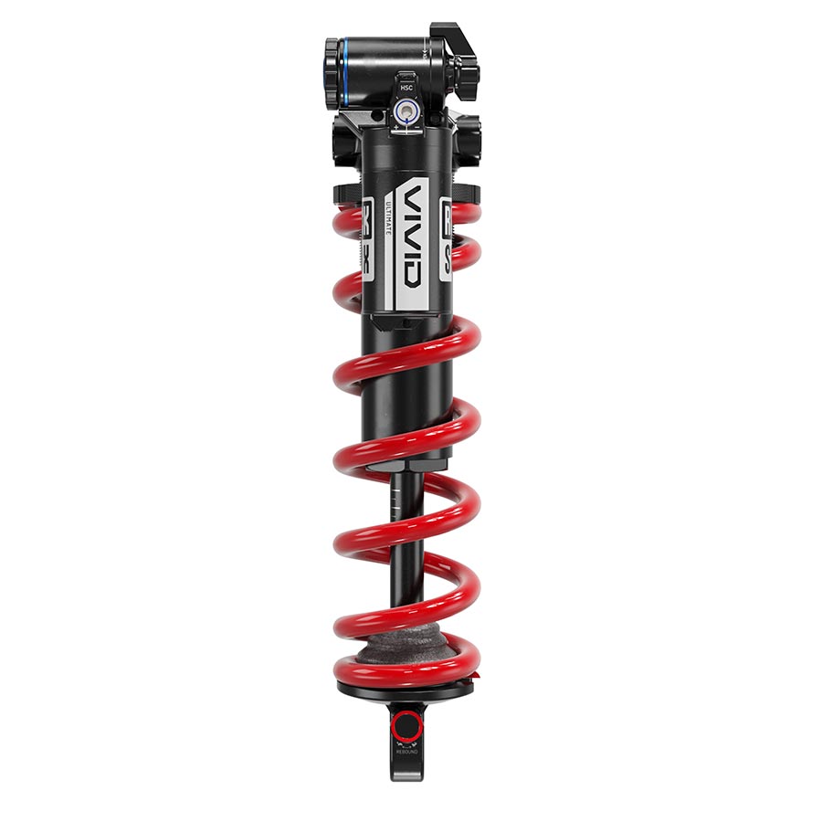 Vivid Coil Ultimate RC2T Rear Shock - 205 x 57.5 mm Reb 55 / Comp 30 L/O2 Standard Trunnion C1 - Bicycle Warehouse