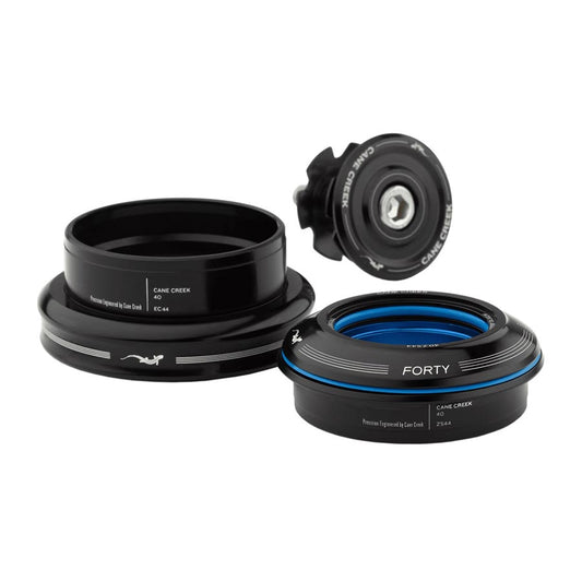 Cane Creek 40 ZS44/28.6 EC44/30 Black Headset - Bicycle Warehouse