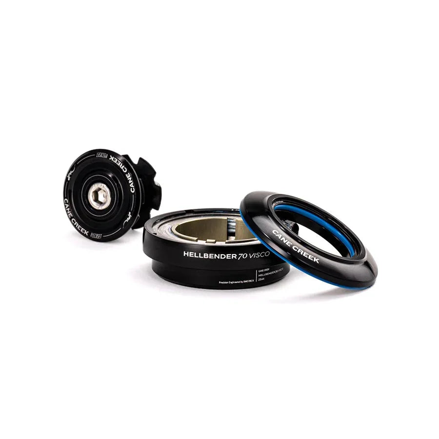 Hellbender 70 Visco Upper Headset - ZS44/28.6-H13.5 Mid Tune BLK - Bicycle Warehouse