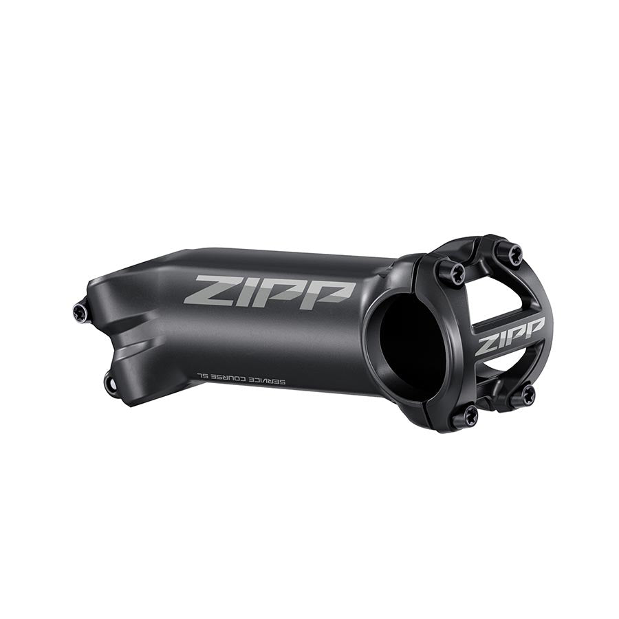 Zipp Service Course SL Stem - 80mm 31.8 Clamp +/-17 1 1/8" Aluminum Matte BLK B2 - Bicycle Warehouse