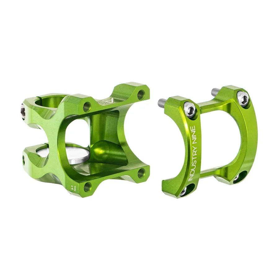 A318 Stem (31.8) 30mm Lime - Bicycle Warehouse