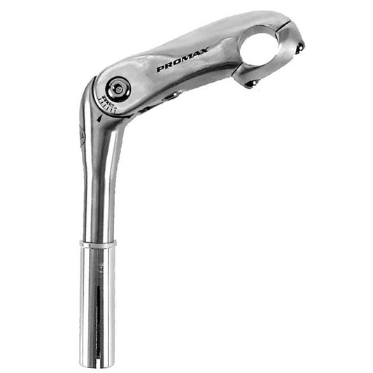 105mm 1 1/8 Adj OEM Silver Stem Diameter: 25.4mm Length: 105mm Steerer: 22.2mm with 25.4mm adapter Silver - Bicycle Warehouse