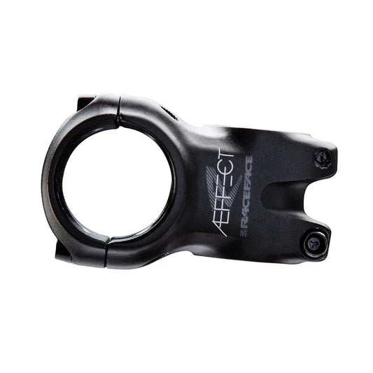RaceFace Aeffect R Stem - 40mm 35 mm Clamp +/-0 1 1/8" Aluminum Black - Bicycle Warehouse