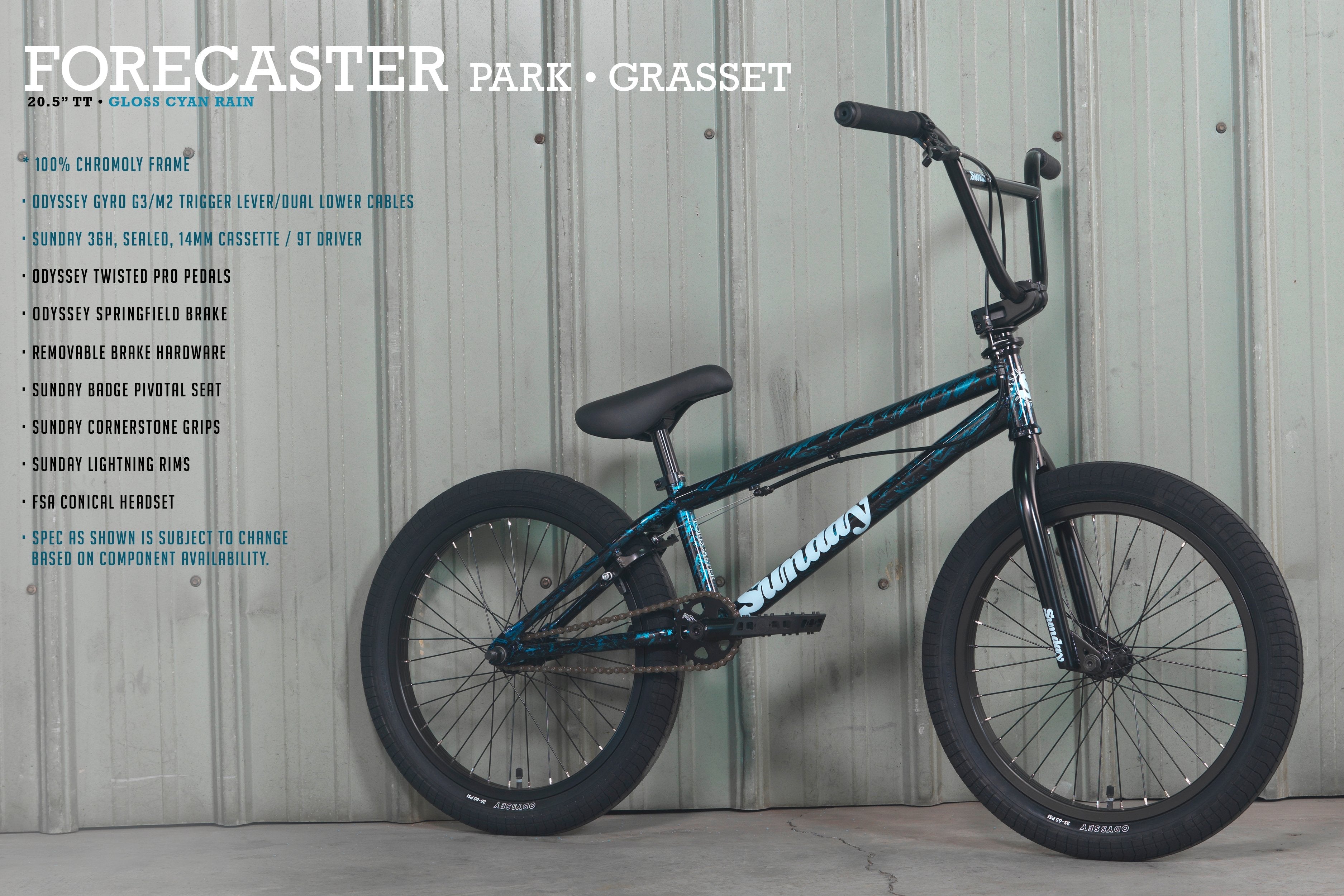 Forecaster BMX Park Bike - Maca Perez Grasset Signature