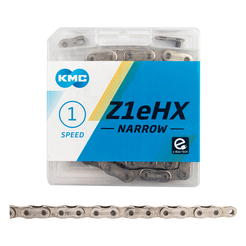 Z1eHX Narrow Chain - Single Speed 3/32" 112 Links Silver - Bicycle Warehouse