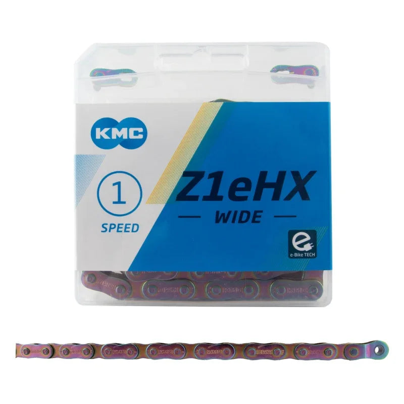 Z1eHX Wide Chain - Single Speed 1/2" x 1/8" 112 Links Neo Chrome - Bicycle Warehouse