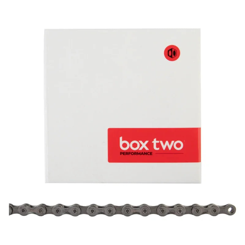 Two Prime 9 Chain (126L) - Silver - Bicycle Warehouse