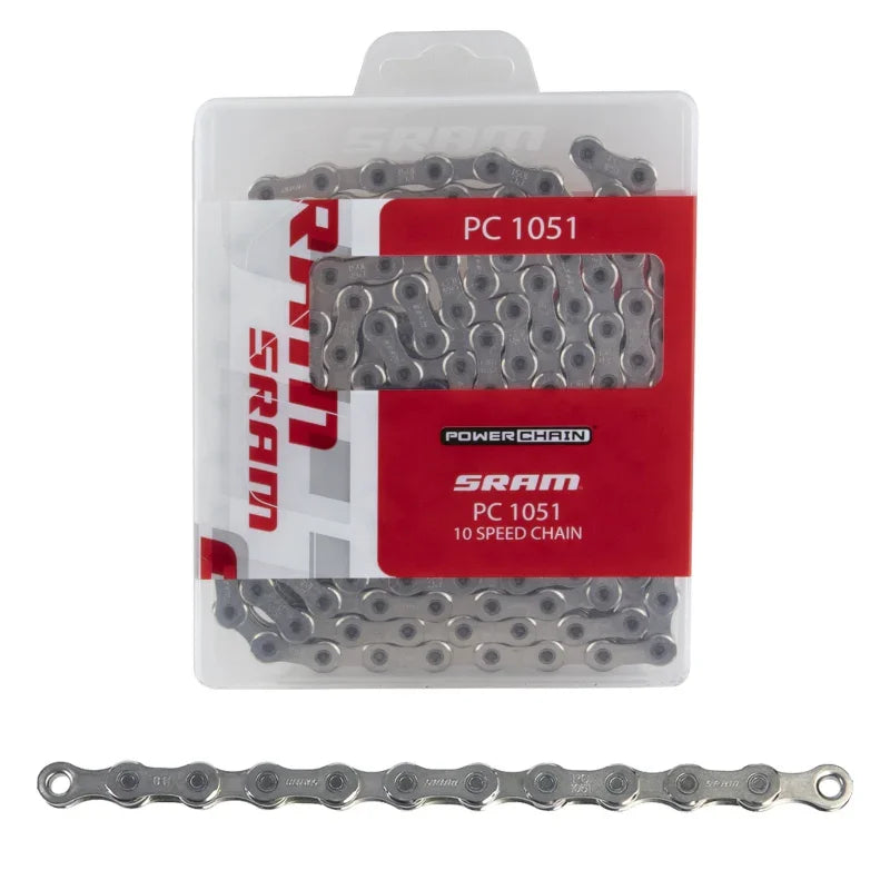 PC-1051 Chain - 10-Speed 144 Links Silver - Bicycle Warehouse