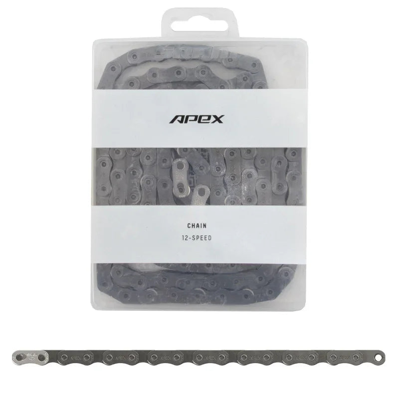 Apex Flattop Chain - 12-Speed 120 Links Gray D1 - Bicycle Warehouse