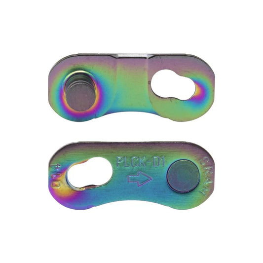 RED PowerLock Flattop Chain Connector Link - 12/13-speed Road Only Rainbow 4 Pack D1 - Bicycle Warehouse