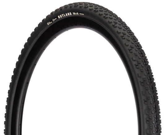 Teravail Rutland Tire - 700 x 40 Tubeless Folding BLK Durable Fast Compound