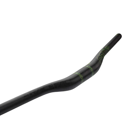 RaceFace NEXT R 35 Carbon Riser Handlebar - 35 x 800mm 20mm Rise Green - Bicycle Warehouse