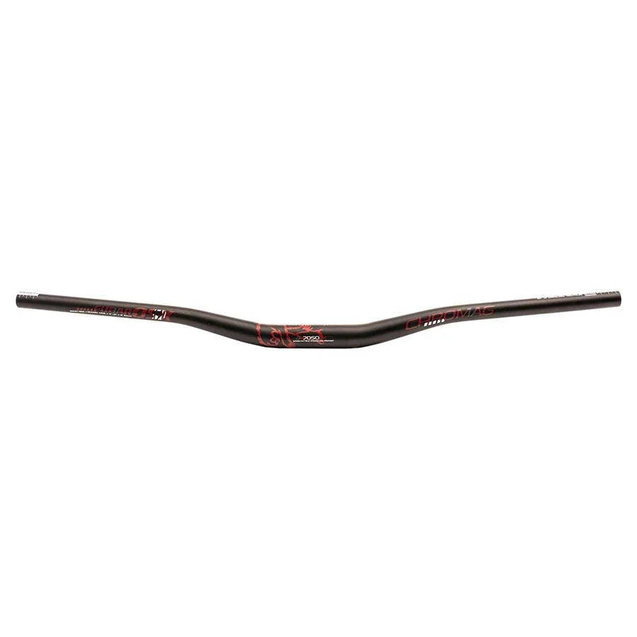 Fubars OSX Bar (31.8) 25mm/800mm Blk/Red - Bicycle Warehouse