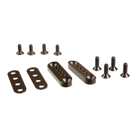 Zipp Vuka B1 Handlebar Clip High Mount Angle Wedge Kit 5 10 15 degree wedges bolts - Bicycle Warehouse