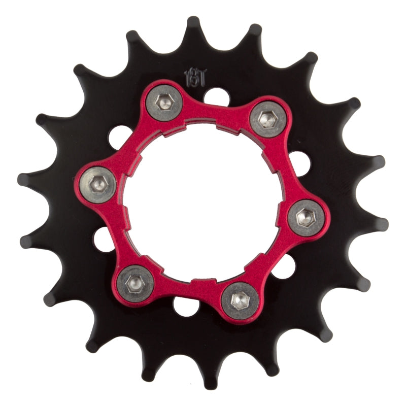 Ultim8 Single Speed Cassette/6-Bolt Disc Cog 18T x 3/32` - Bicycle Warehouse