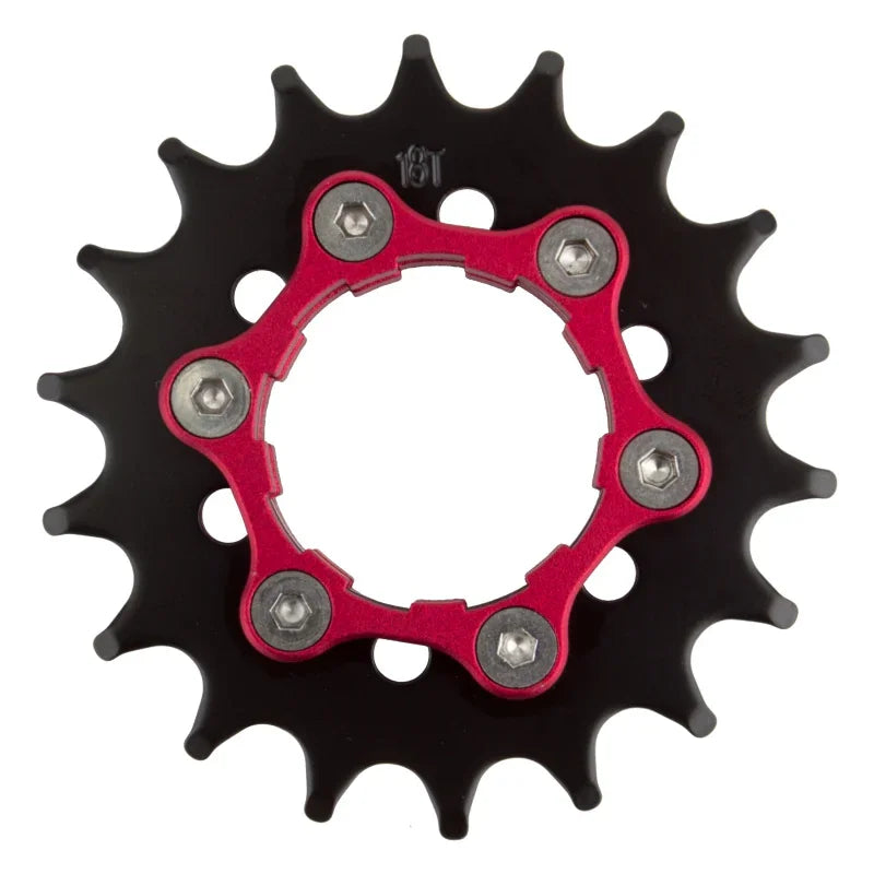 Ultim8 Single Speed Cassette/6-Bolt Disc Cog 18T x 3/32` - Bicycle Warehouse