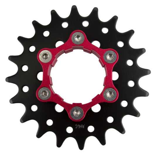 Ultim8 Single Speed Cassette/6-Bolt Disc Cog 20T x 3/32` - Bicycle Warehouse