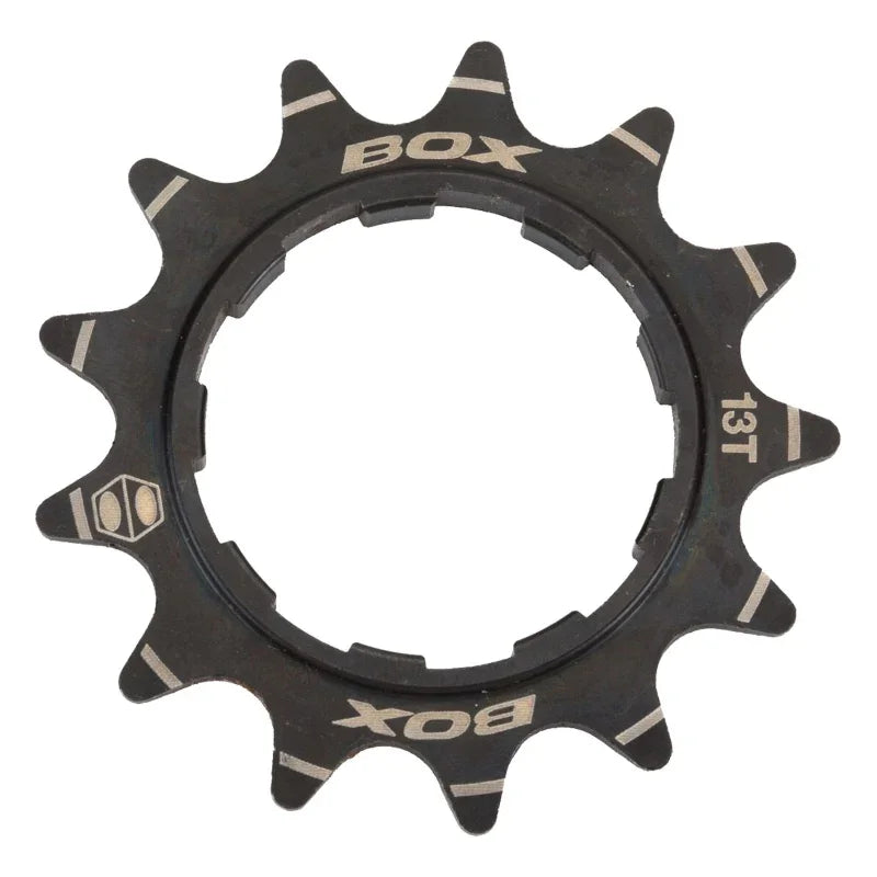 Box One 3/32" CNC CrMo Cog Black - 13t - Bicycle Warehouse