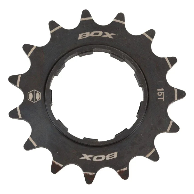 Box One 3/32" CNC CrMo Cog Black - 15t - Bicycle Warehouse