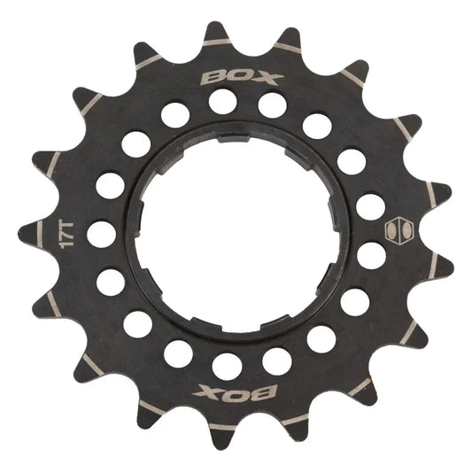 Box One 3/32" CNC CrMo Cog Black - 17t - Bicycle Warehouse