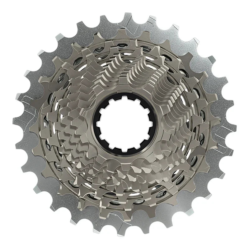 RED AXS XG-1290 Cassette - 12 Speed 10-28t Silver For XDR Driver Body D1 - Bicycle Warehouse