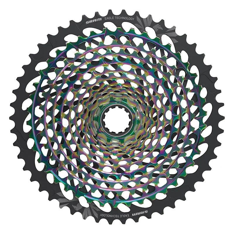 XX1 Eagle AXS XG-1299 Cassette - 12-Speed 10-50t Rainbow For XD Driver Body - Bicycle Warehouse