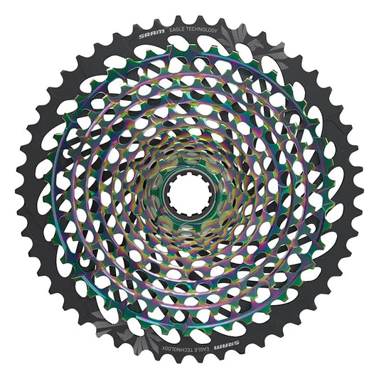 XX1 Eagle AXS XG-1299 Cassette - 12-Speed 10-50t Rainbow For XD Driver Body - Bicycle Warehouse