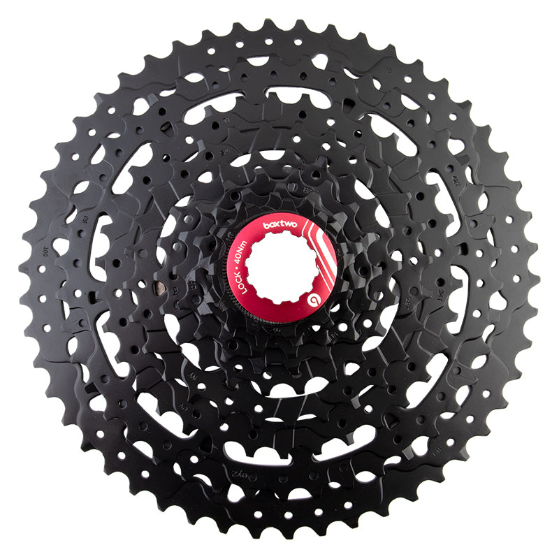 Two Prime 9 Cassette - 9-Speed 11-50t Black - Bicycle Warehouse