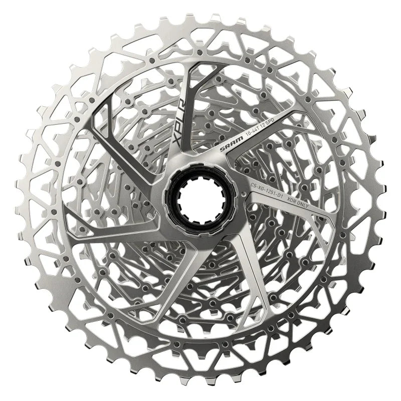 XPLR XG-1251 Cassette - 12-Speed 10-44t Silver For XDR Driver Body D1 - Bicycle Warehouse