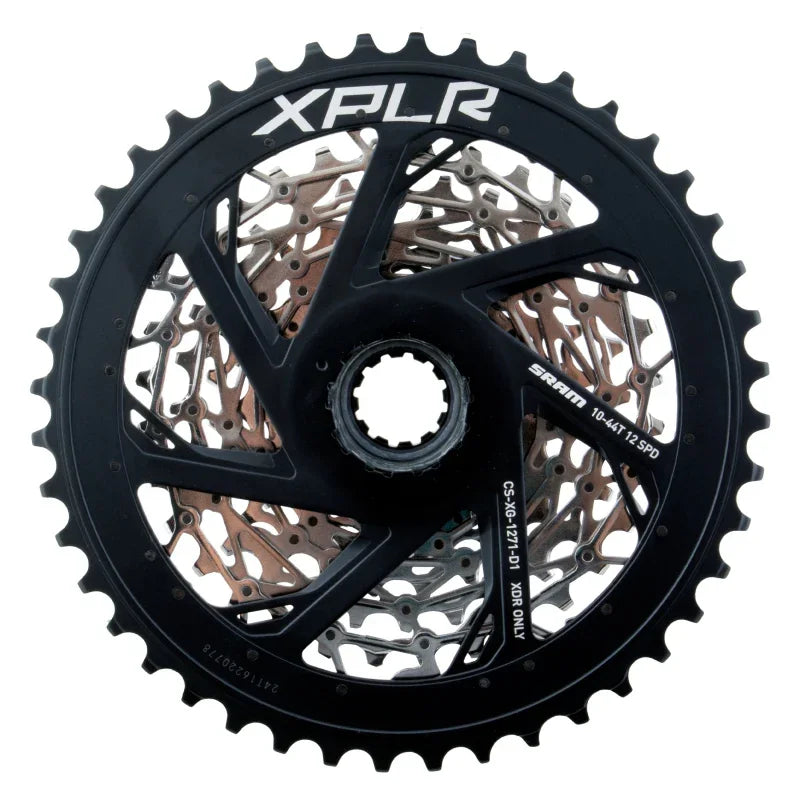 XPLR XG-1271 Cassette - 12-Speed 10-44t Silver For XDR Driver Body D1 - Bicycle Warehouse