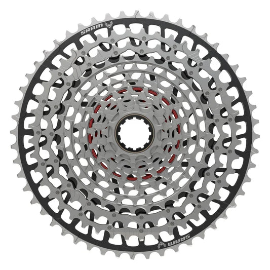 XX Eagle T-Type XS-1297 Cassette - 12-Speed 10-52t For XD Driver Silver/BLK - Bicycle Warehouse