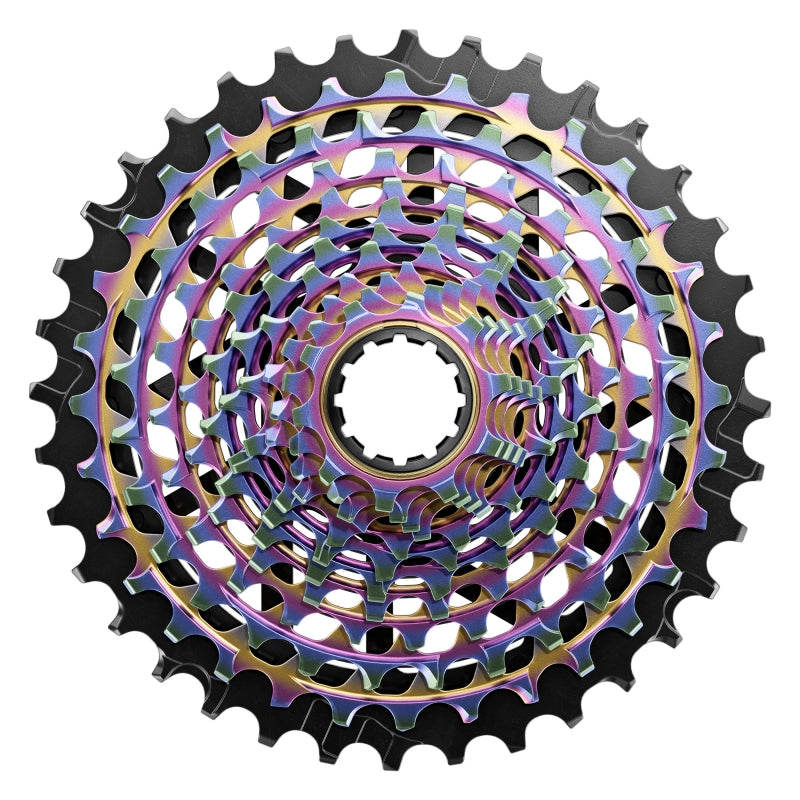 RED XG-1290 Cassette - 12-Speed 10-36t For XDR Driver Body Rainbow E1 - Bicycle Warehouse