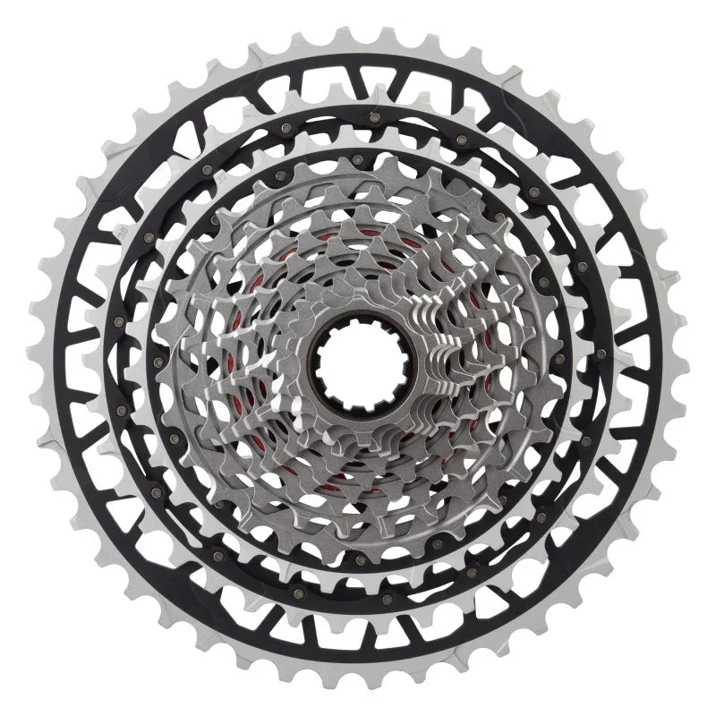 RED XPLR XG-1391 Cassette - 13-Speed 10-46t For XDR Driver BLK/Silver E1 - Bicycle Warehouse