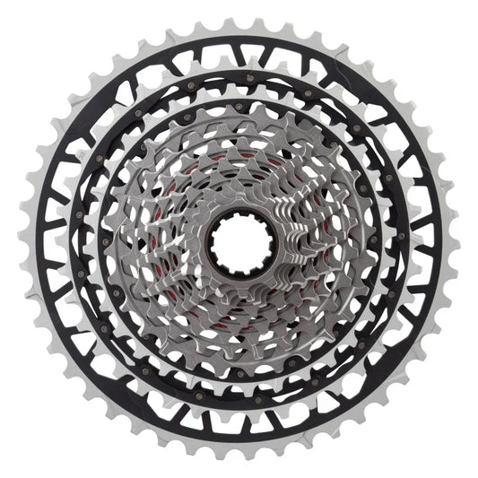 RED XPLR XG-1391 Cassette - 13-Speed 10-46t For XDR Driver BLK/Silver E1 - Bicycle Warehouse