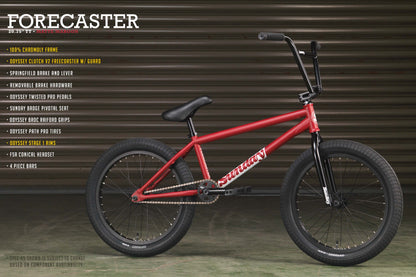 Forecaster BMX Bike - Maroon with 20.75" tt