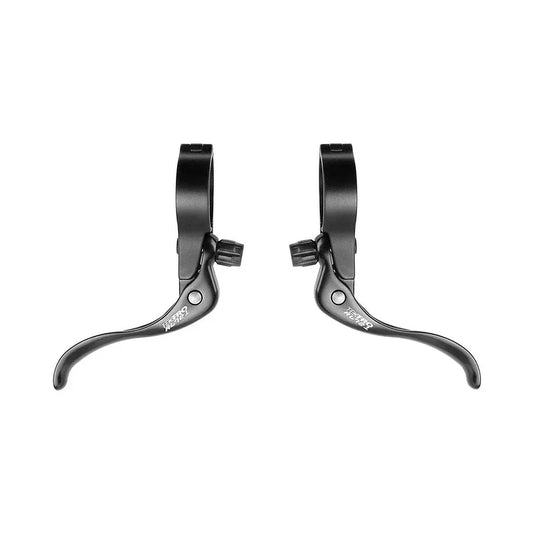 RL720 Cross Levers - 24mm Clamp Diameter Pair Gloss Black - Bicycle Warehouse