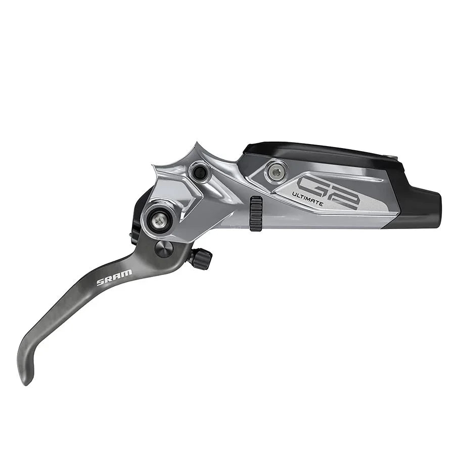 G2 Ultimate Disc Brake Lever Assembly - Carbon Lever Polar Grey Anodized A2 - Bicycle Warehouse