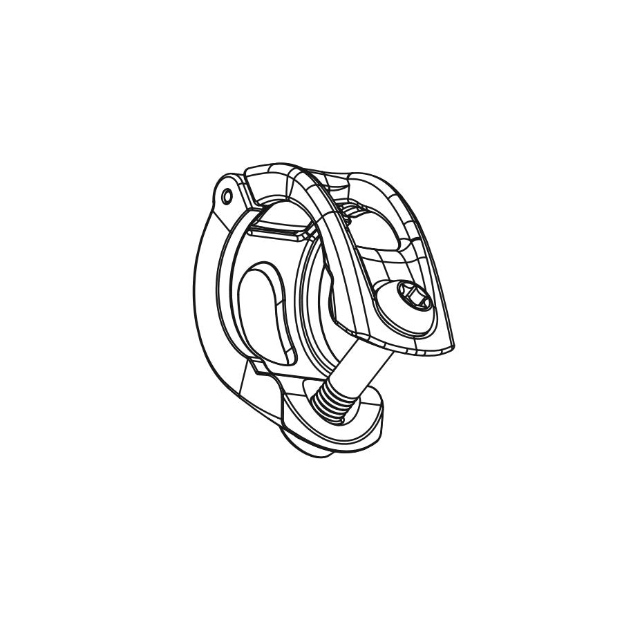 MMX Disc Brake Lever Clamp - Black Titanium Bolt - Bicycle Warehouse