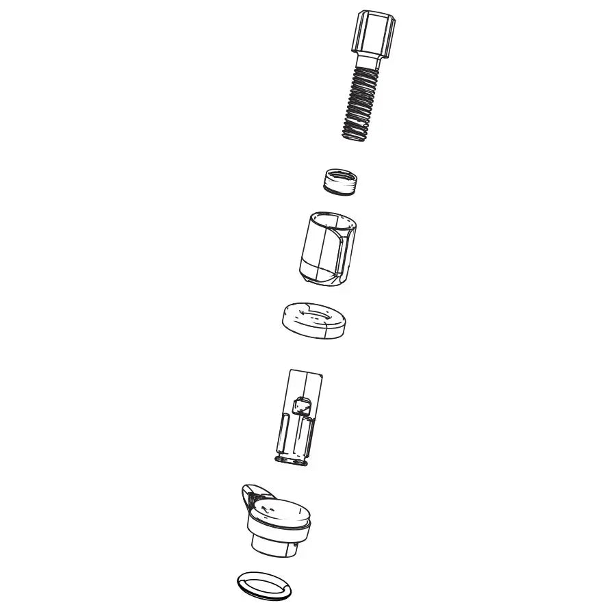 Red 2013 Brake Adjusting Barrel/QR Kit - Bicycle Warehouse