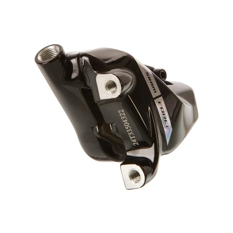 Force AXS eTap Hydraulic Disc Brake Caliper Assembly - Front Rear Flat Mount Iridescent Gray D2 - Bicycle Warehouse