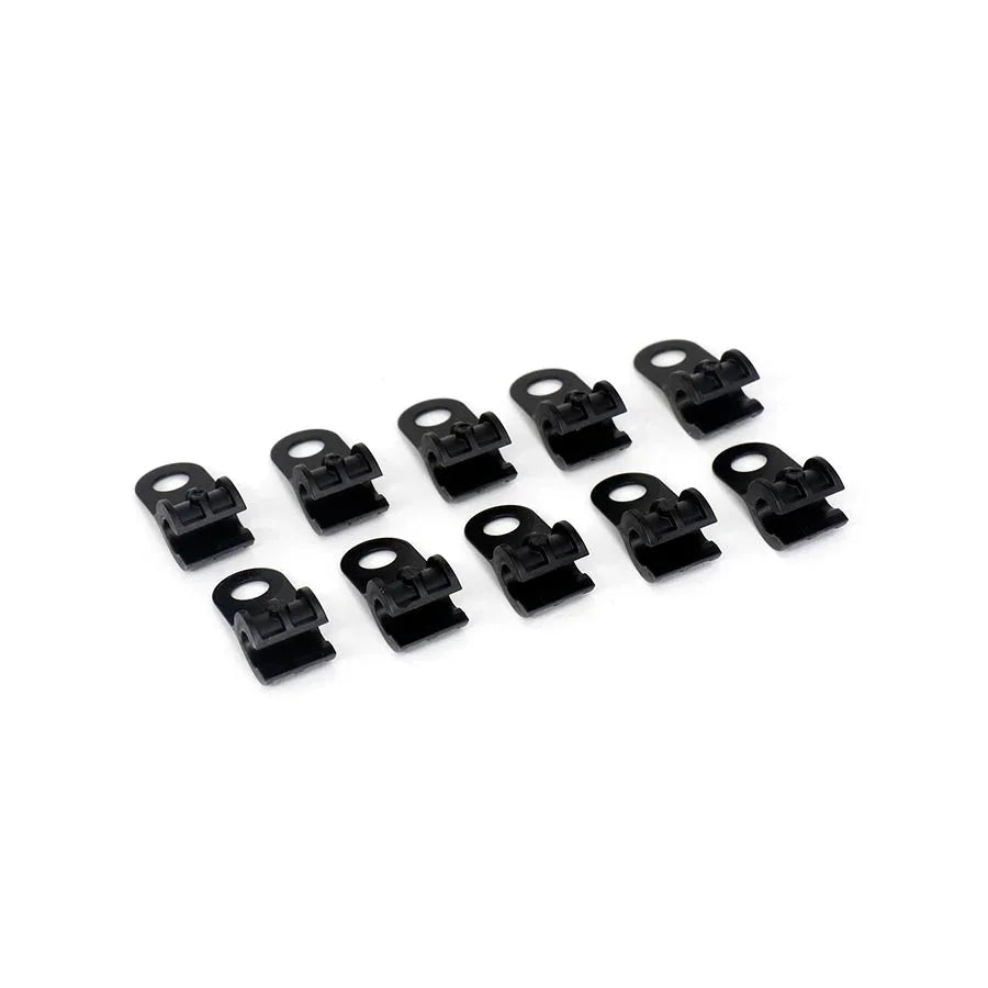 Stealth Brake Line Cable Guide Clips - Stem Integrated 10 Pcs - Bicycle Warehouse