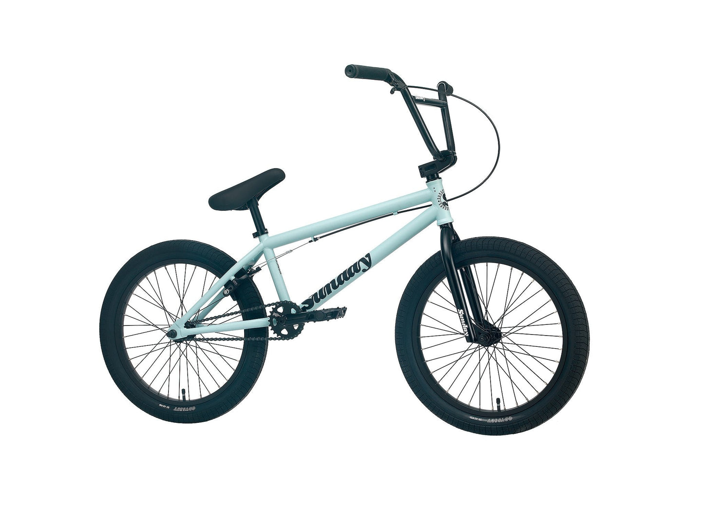 Primer 20" BMX Bike - Matte Sky Blue with 20.5" tt