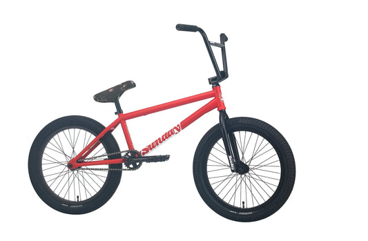 Forecaster BMX Bike, Brett Silva Signature - Matte Red with 20.75" tt - Bicycle Warehouse