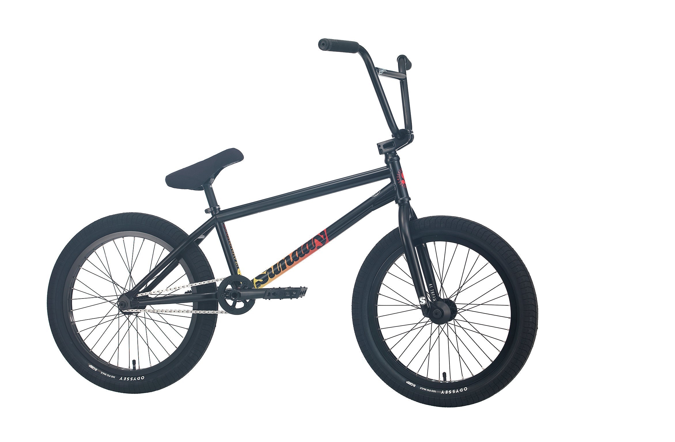 Sunday Soundwave Special BMX Bike Rust Proof Black LHD 21