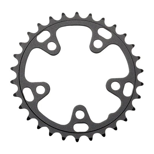 Full Speed Ahead Pro Road Triple Chainring - 30t 74BCD Steel N-10 Black - Bicycle Warehouse
