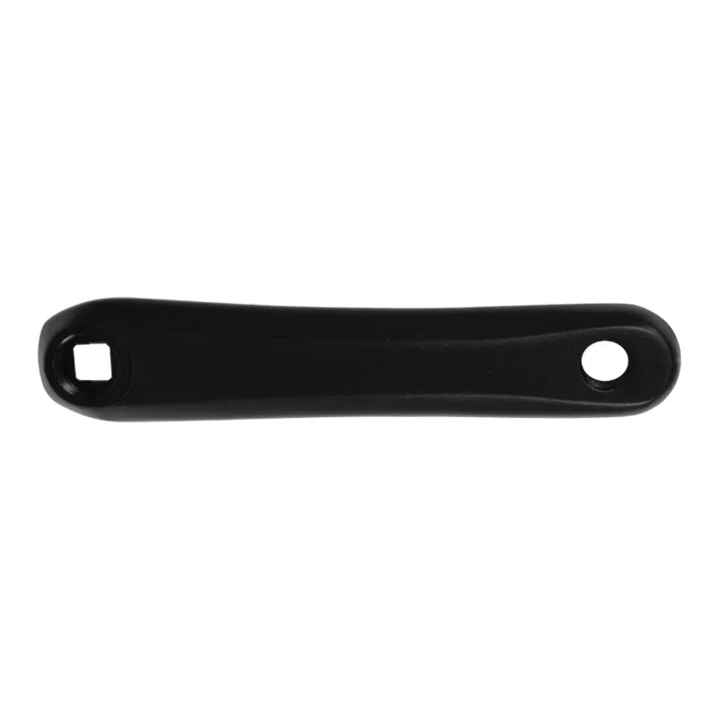 Alloy Low Profile Left Arm Horiz Square 165mm SQR JIS crankset black - Bicycle Warehouse