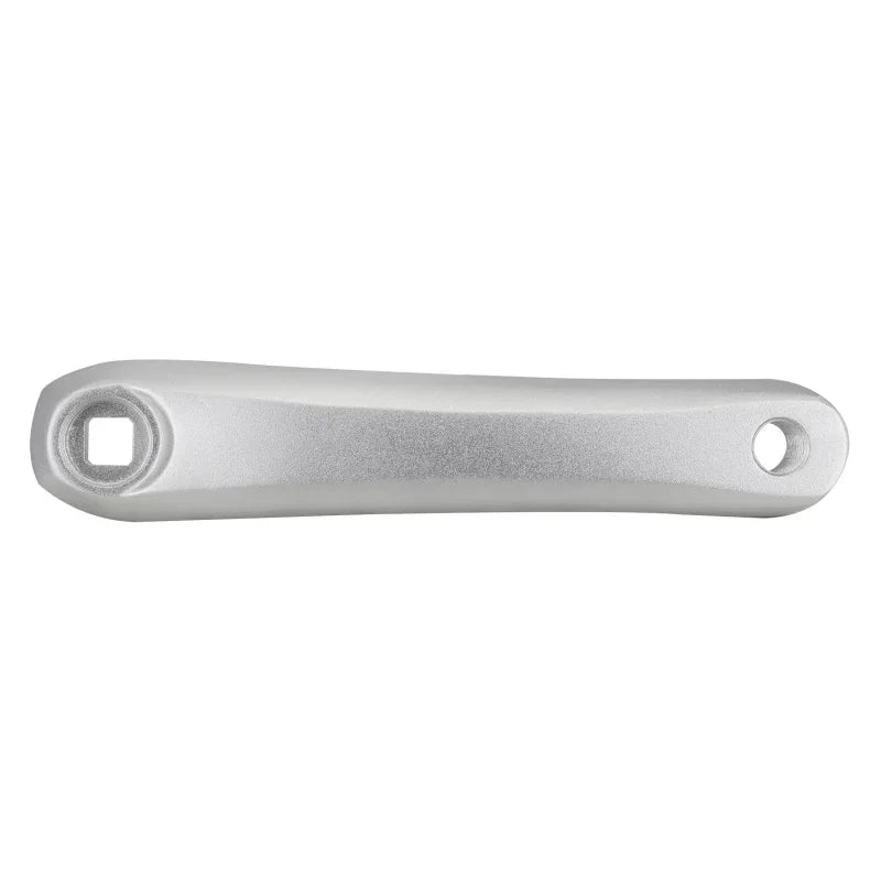 Alloy Low Profile Left Arm Horiz Square 165mm SQR JIS crankset silver - Bicycle Warehouse